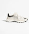 Laminated Calfskin & Suede Calfskin Light Gray & Black