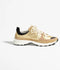 Laminated Calfskin & Suede Calfskin  Gold, Beige