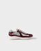 Burgundy-Silver